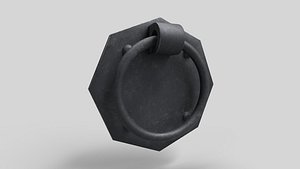 Door Handle Medieval M2 3D