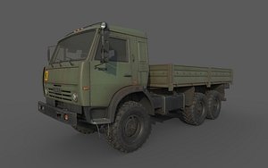 kamaz 5350 Cargo 3D model