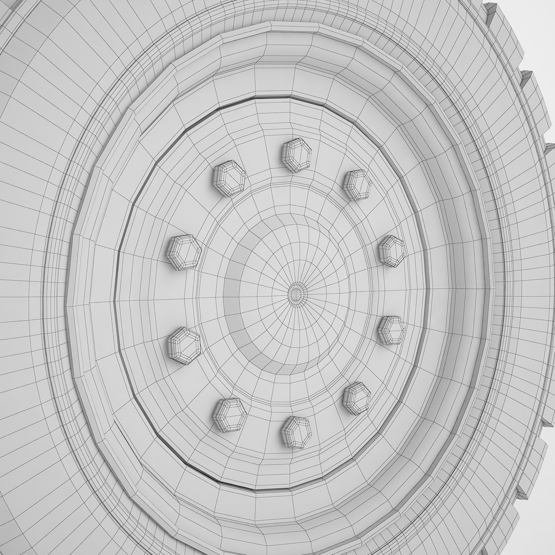 Douglas Kalmar Wheel 3d Obj