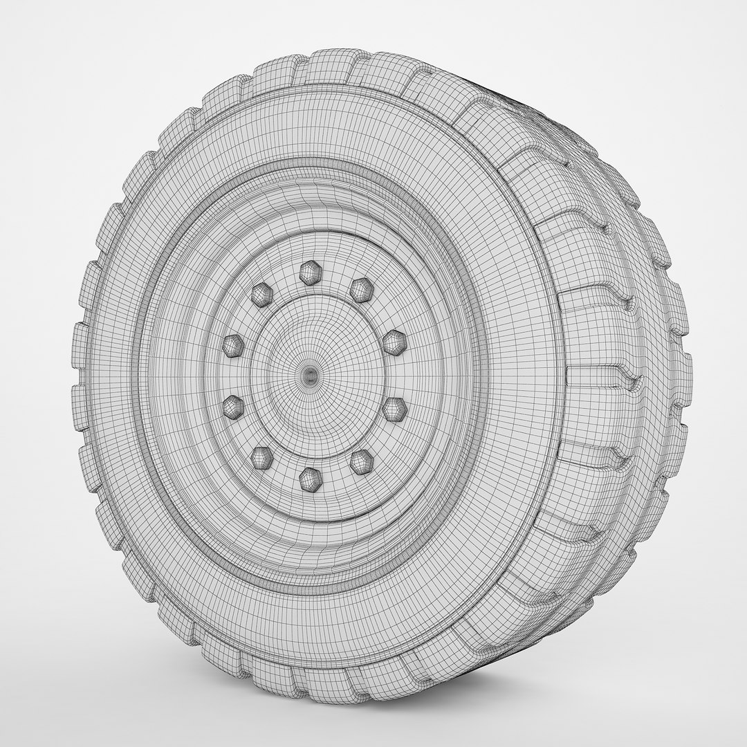 Douglas Kalmar Wheel 3d Obj