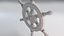 Wooden Ship Vessel Wheel