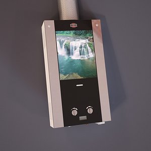 gas row power 3d model