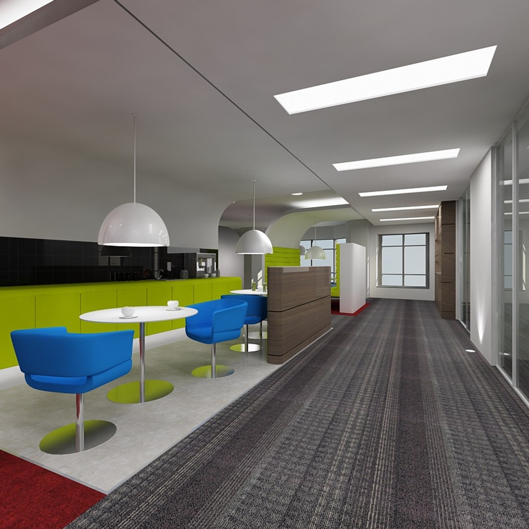 3d Office Interior 2