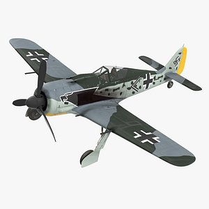 german wwii fighter aircraft 3d max