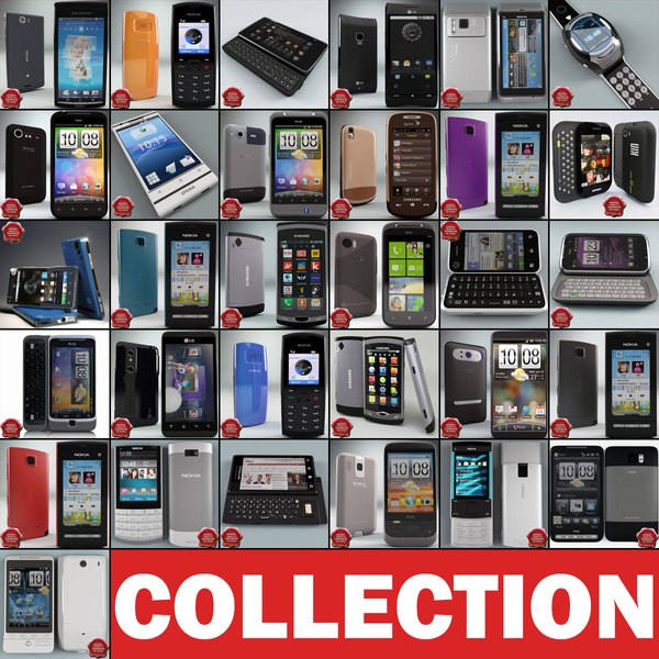 Collection Flip Phone 3D Models for Download | TurboSquid