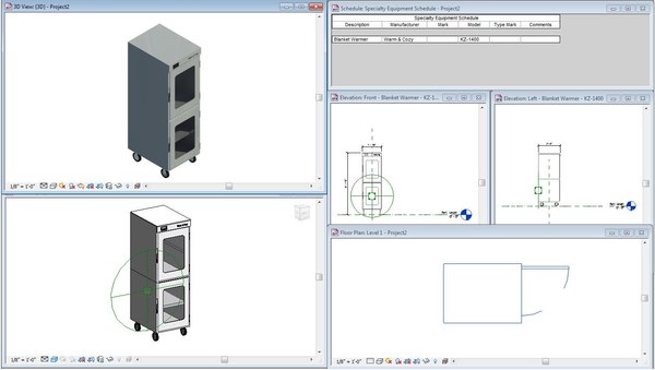 free rfa mode revit kz-1400 blanket warmer