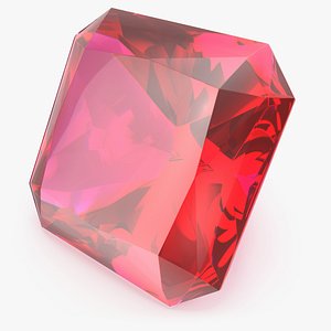 Radiant Cut Pink Topaz