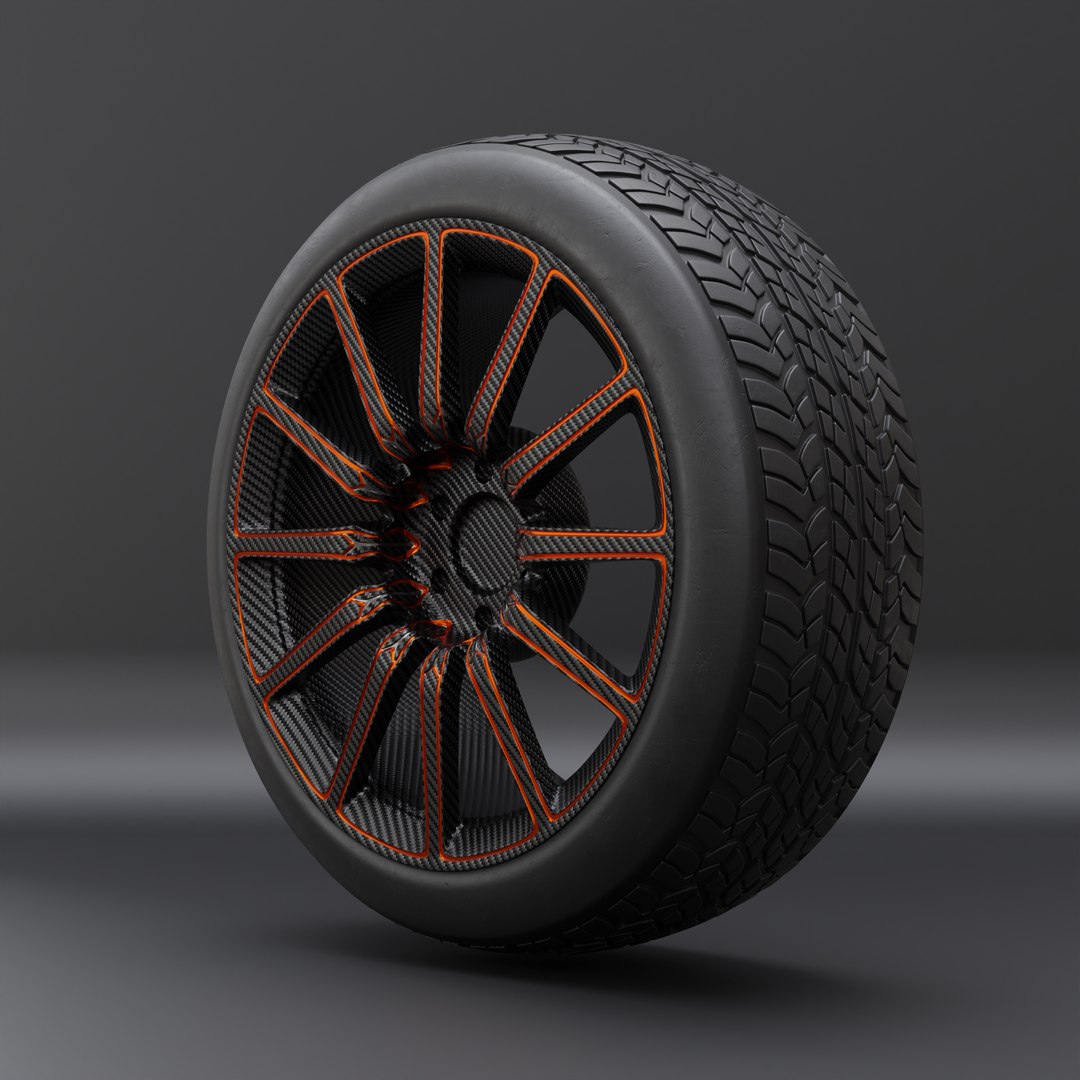 modelo 3d Rueda de coche genérica N2 modelo 3d - TurboSquid 2166039