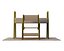 Children growing table and chair set for CNC