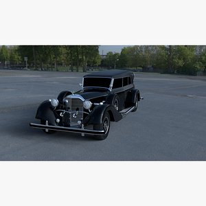 Mercedes 770k Grosser Staff Car HDRI