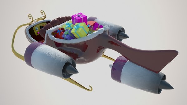 santa claus skate jet max