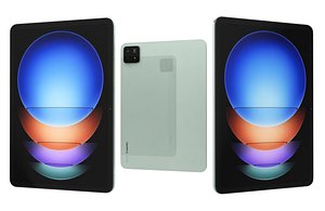 Xiaomi Pad 6S Pro 12 4 Field Green Low Poly 3D