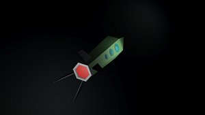 Rocket Low Poly