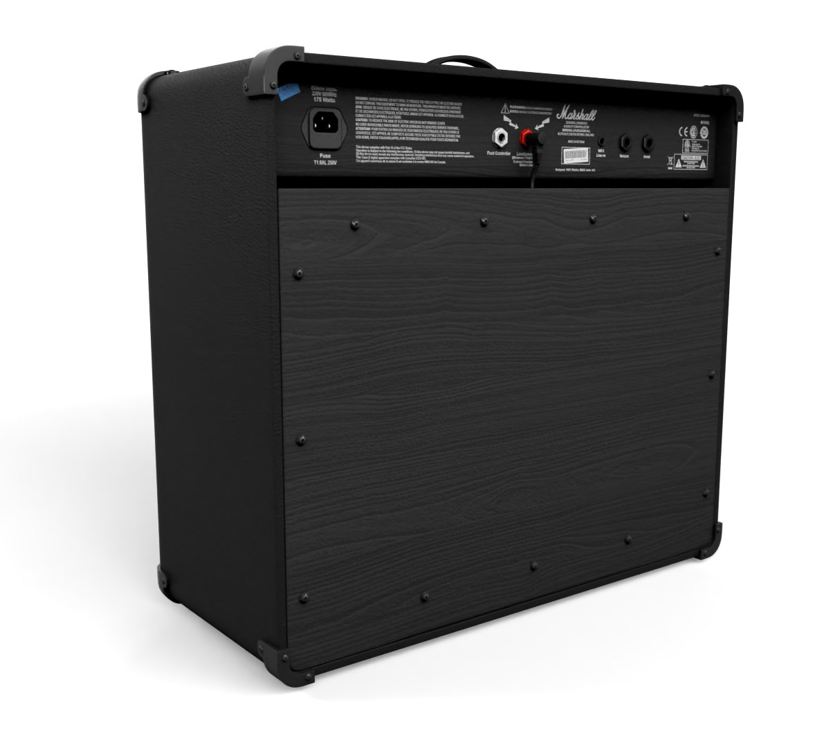 3D Marshall MG101-FX Amplifier - TurboSquid 1995898