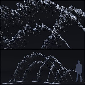 Six Animated Fountains