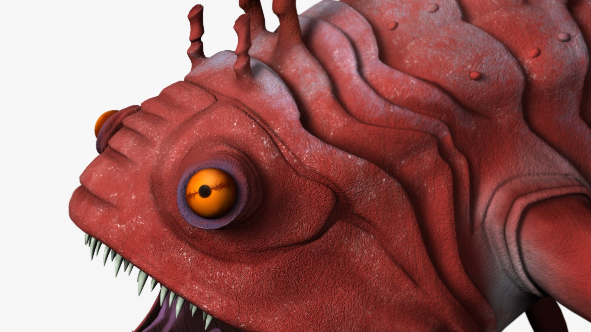 3D Opee Sea Killer Model - TurboSquid 1534307