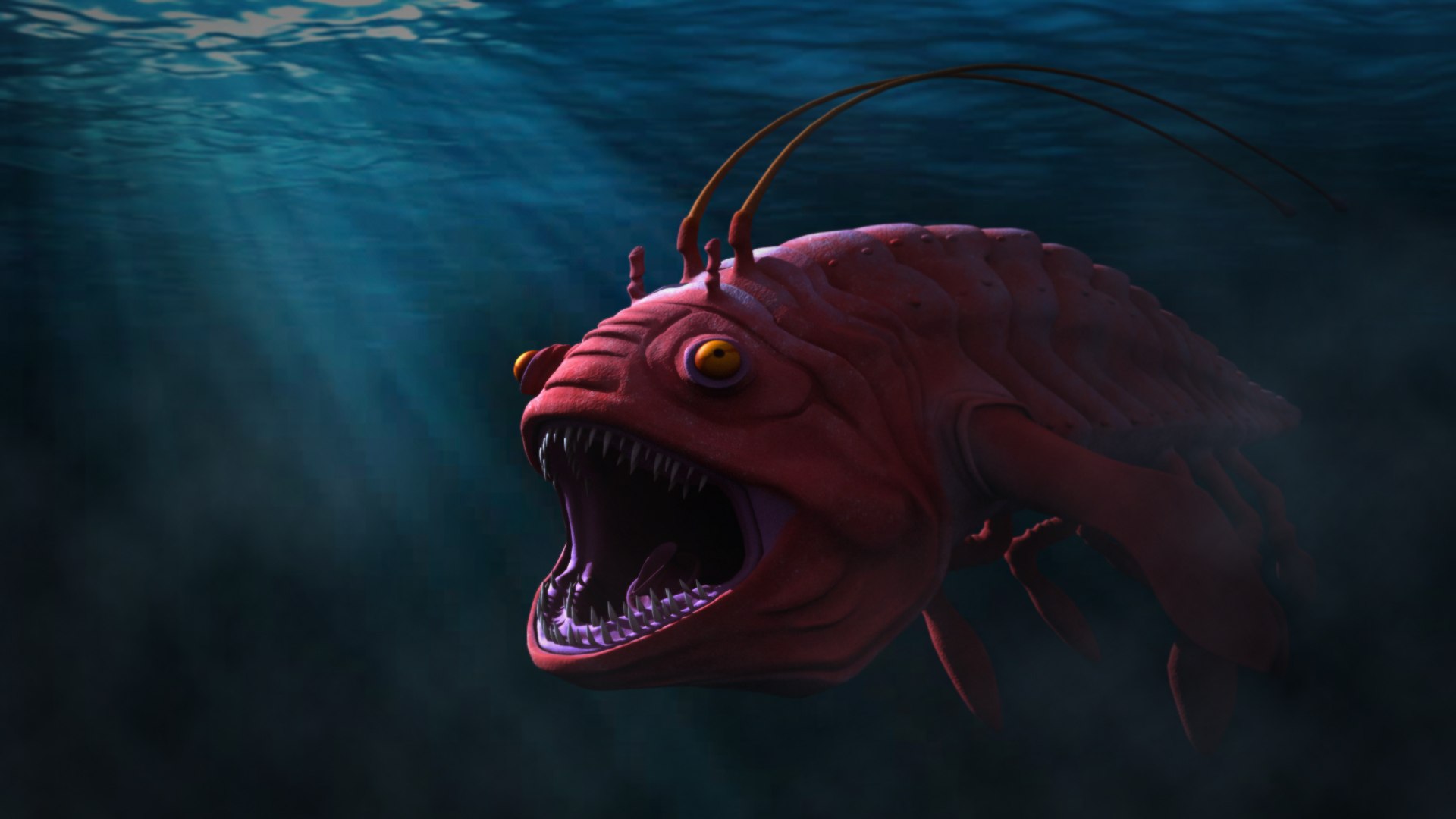 3D Opee Sea Killer Model - TurboSquid 1534307