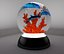 Night light with dolphins