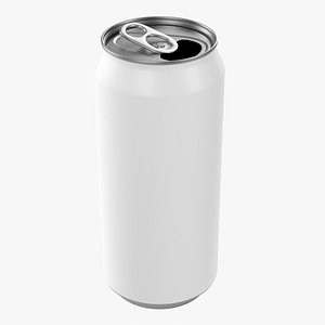 Opened standard beverage can 440 ml 14-87 oz