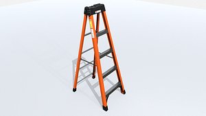 Fiberglass Ladder 3D model