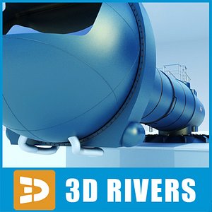 Space centrifuge 01 by 3DRivers