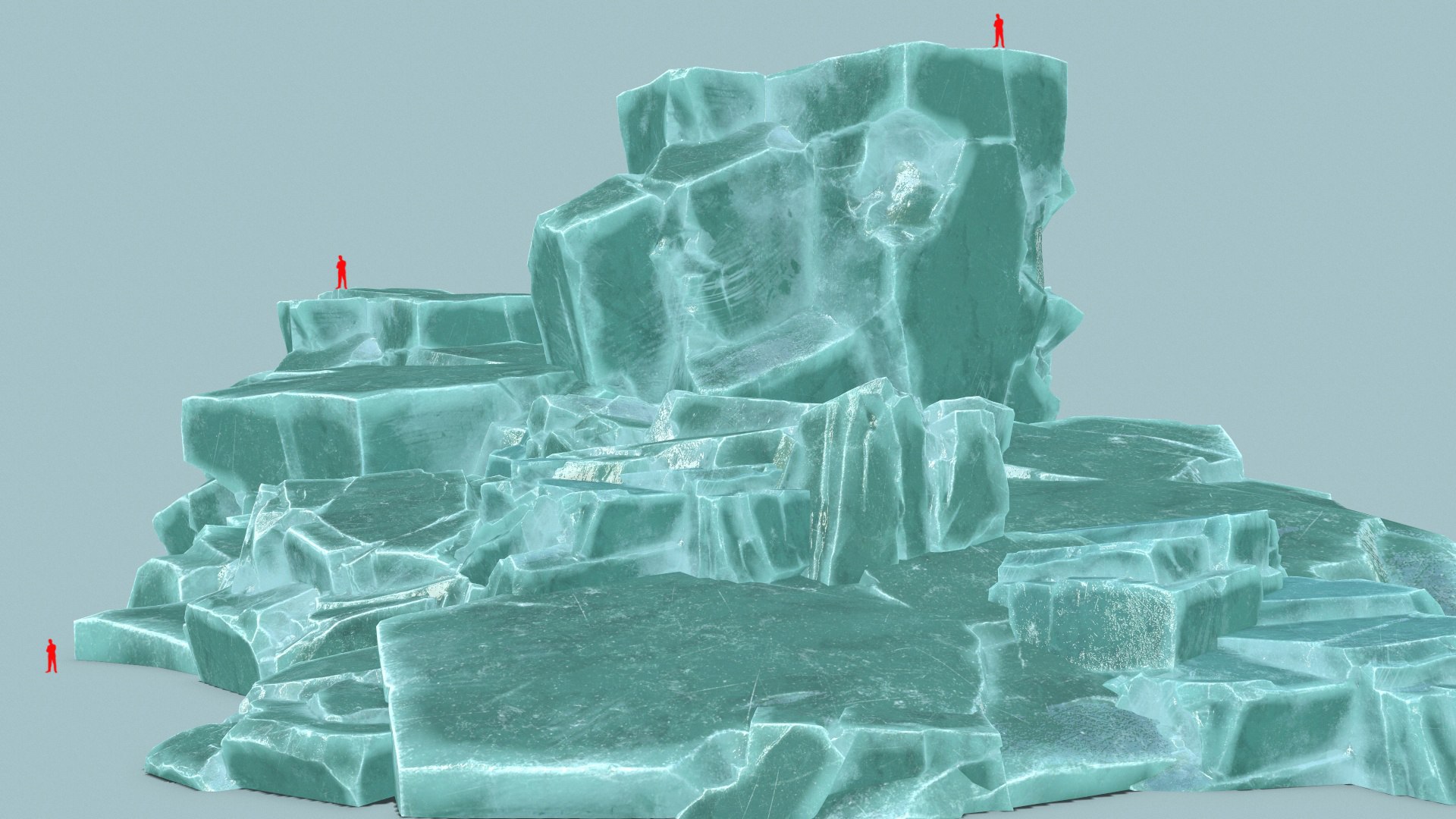 3D model ice rocks - TurboSquid 2167832