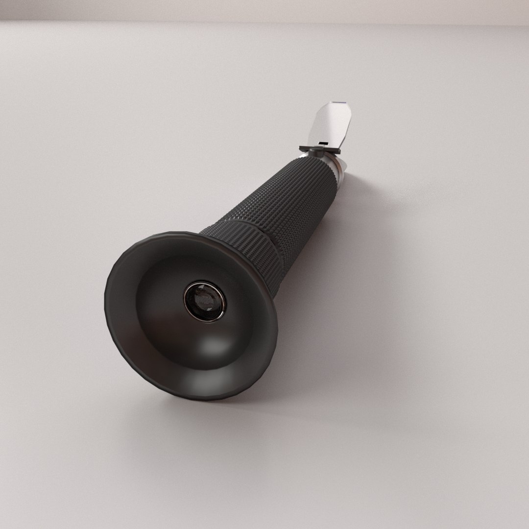 Refractometer 3D Model - TurboSquid 1796252