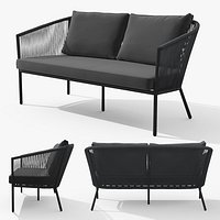Corda Slate Gray Sofa