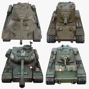 WW2 Soviet Tank Collection 02