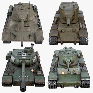 WW2 Soviet Tank Collection 02