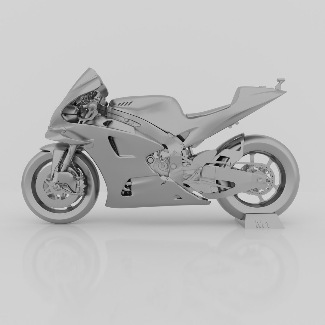 3D Yamaha YZF-M1 Racing MOTOGP 2020 Model - TurboSquid 1816587