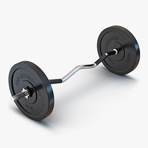 Barbell 3D Model