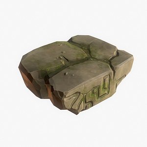 3d cartoon toon ancient model