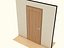 Wooden door d13