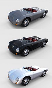 pack porsche 550 model