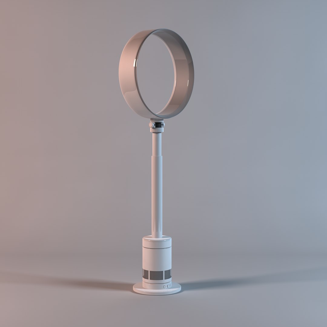 Free Fan Multiplier Pedestal 3d Model
