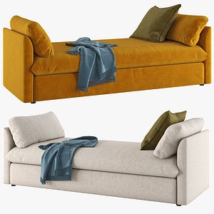 3D Daybed Shelter model