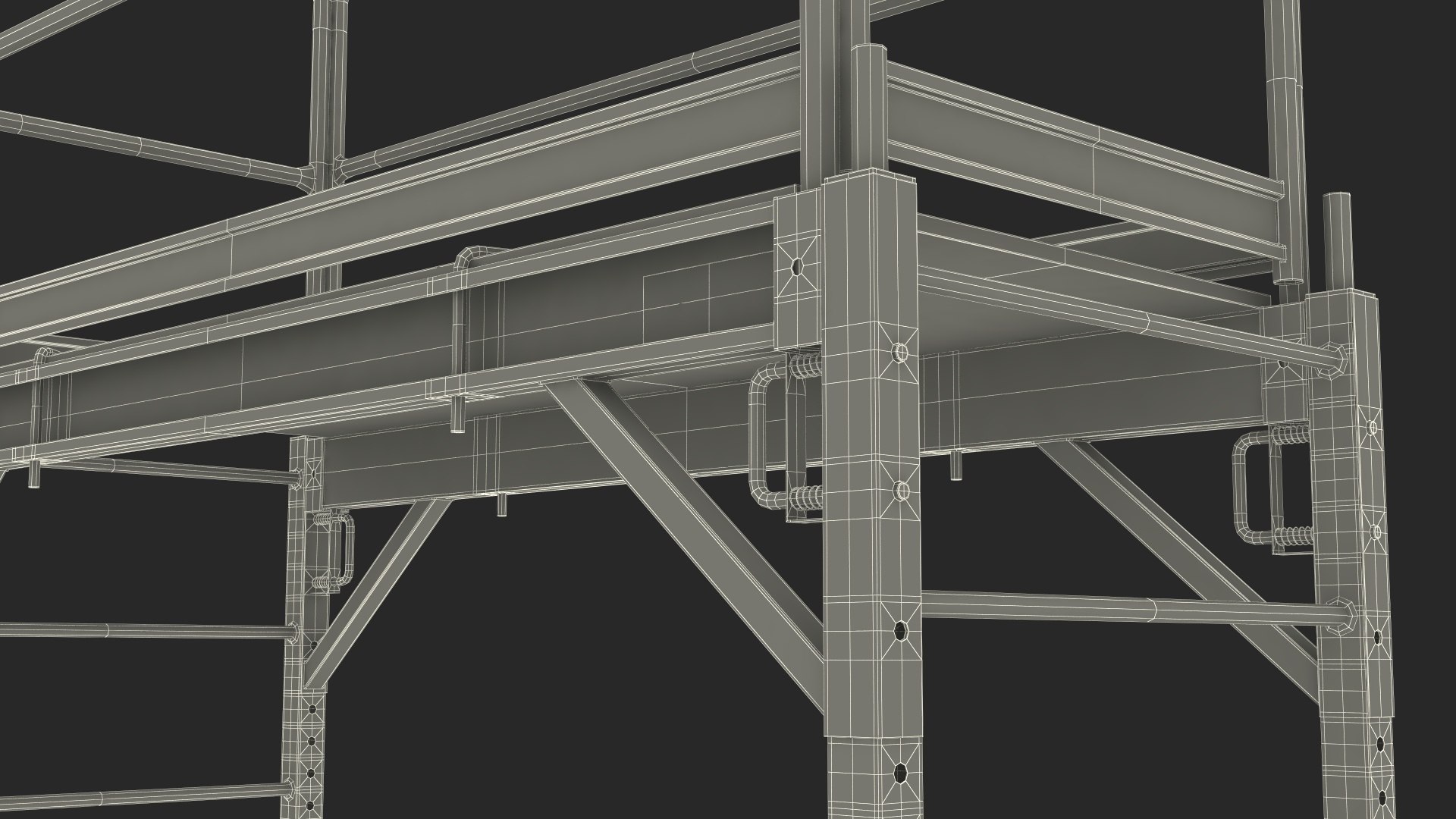Rolling Scaffold Blue 3D Model - TurboSquid 2128808