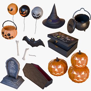 3D Halloween Pack