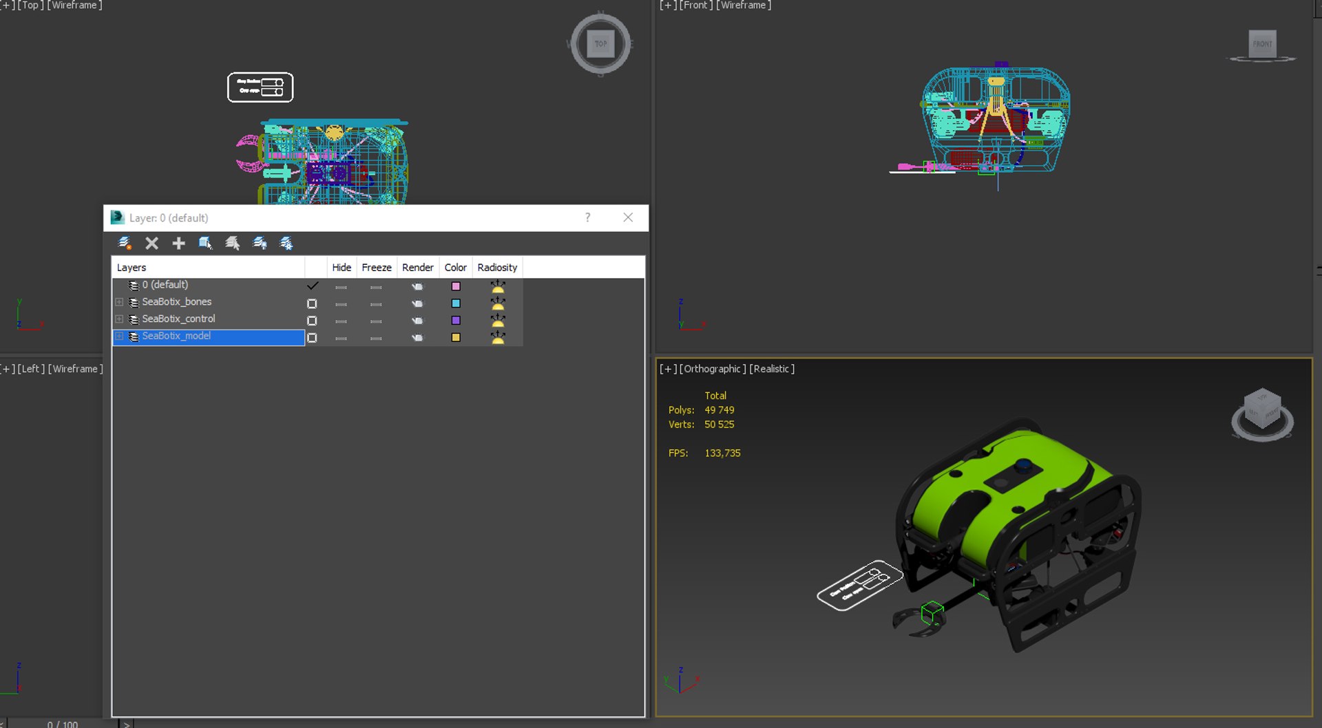 3D Rov Seabotix Sea - TurboSquid 1254776