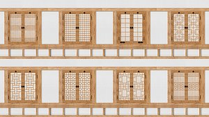3D Korean Window frame SET
