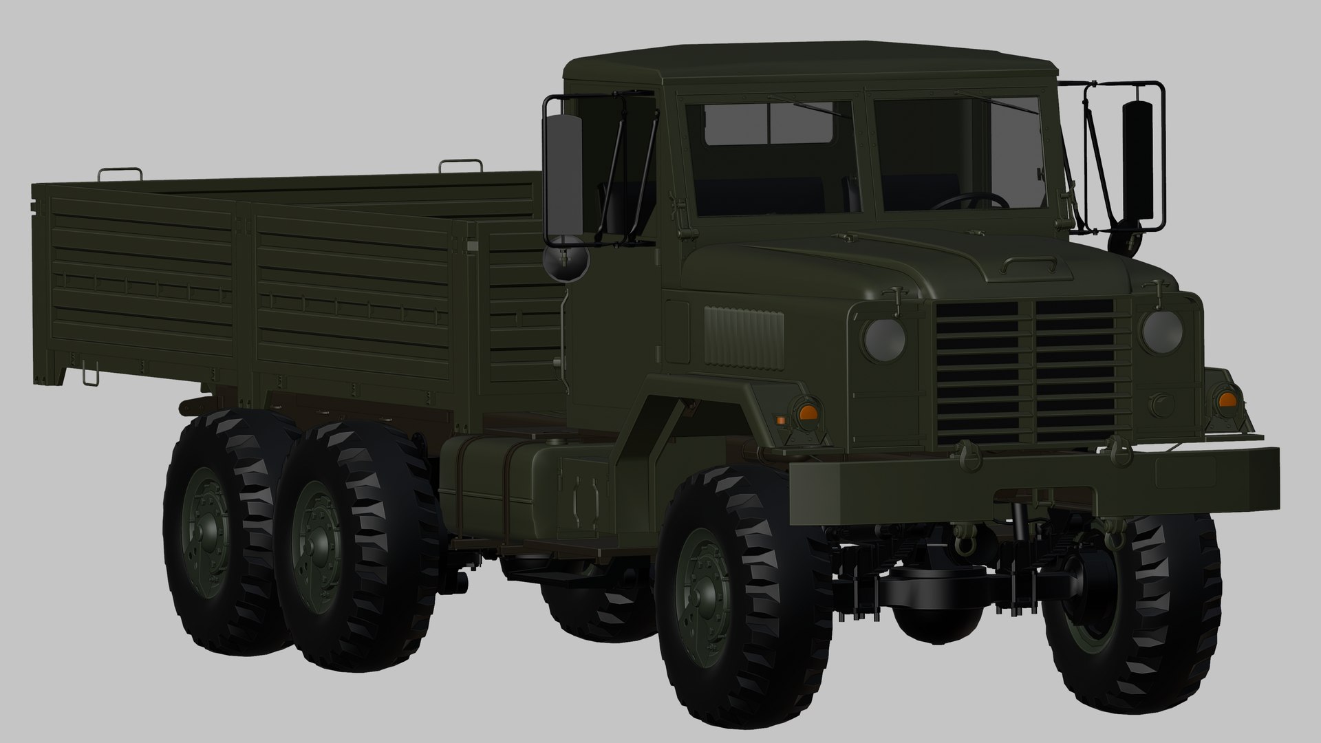 3D M939 Series 5-Ton 6x6 Truck - TurboSquid 2332003