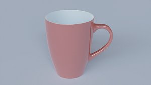 Glazed Ceramic Coffee Mug 3D print model