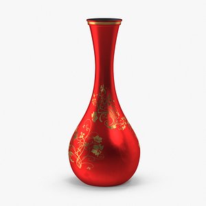 3d christmas vase 01 model