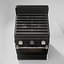 Gasherd alte postsowjetische 2 Brenner PBR Low-Poly spielbereit
