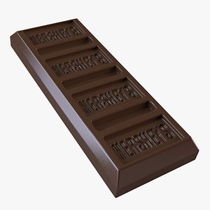 3D model Chocolate Bar