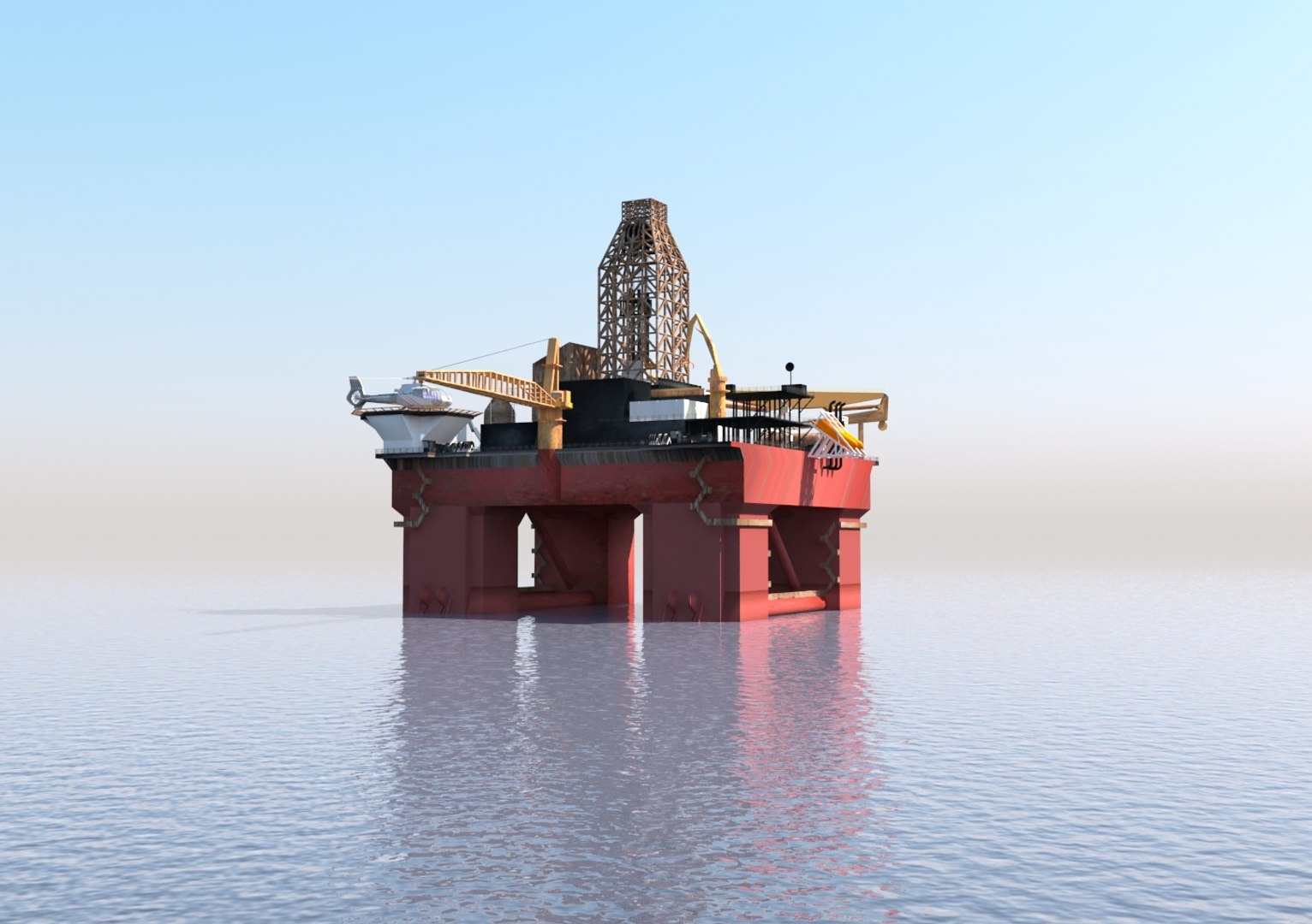 max platform oil rig
