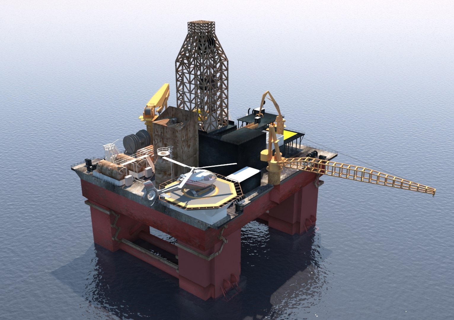 max platform oil rig
