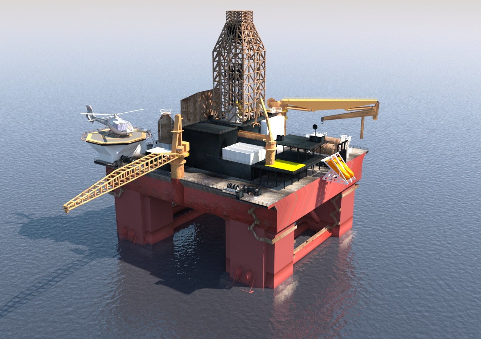 max platform oil rig