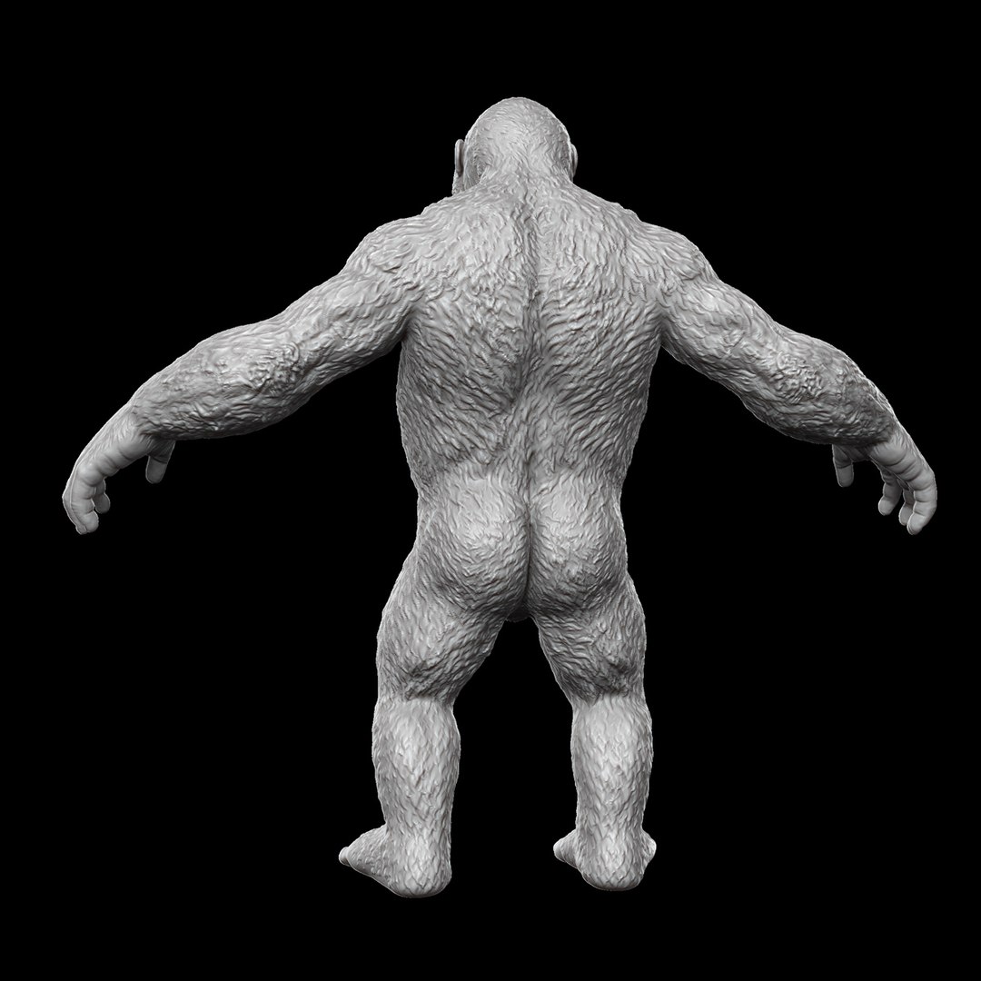 3D king kong TurboSquid 1271882